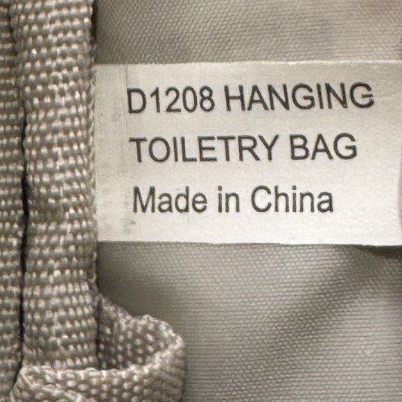 Heys Black Hanging Toiletry Bag Travel Organizer Multiple Compartments Diddy Bag - Picture 16 of 16